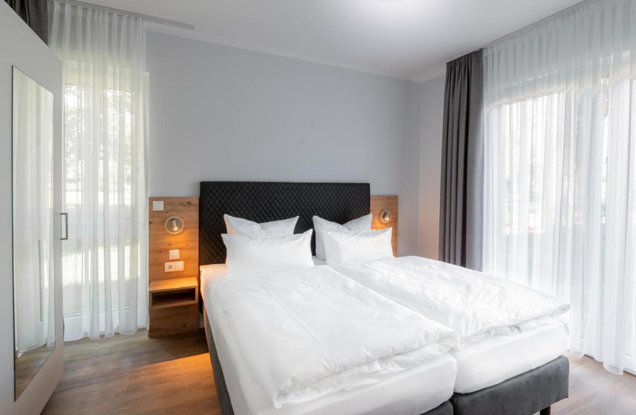 Sporthotel Neuruppin - Apartmenthaus Mit Ferienwohnungen エクステリア 写真
